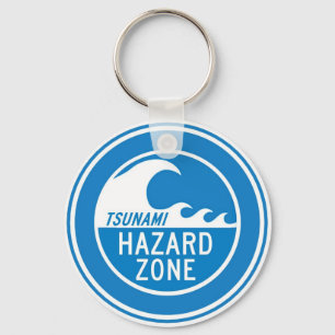 TSUNAMI HAZARD ZONE SLEUTELHANGER