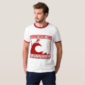 Tsunami Hazard Zone T-shirt (Voorkant volledig)