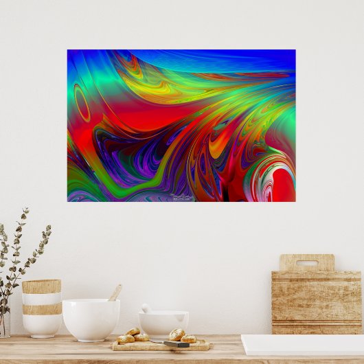 Tsunami Poster (Keuken)