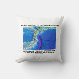 Tsunami Puerto Rico-moersleutel (Bord Tectonics Ea Kussen