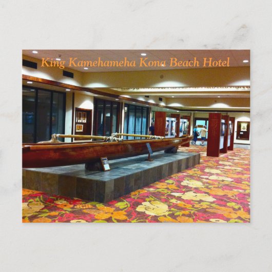 Tsunami-site: King Kamehameha Kona Beach hotel Briefkaart (Voorkant)