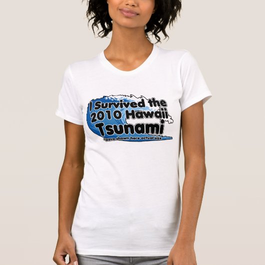 Tsunami Survivor T-shirt (Voorkant)