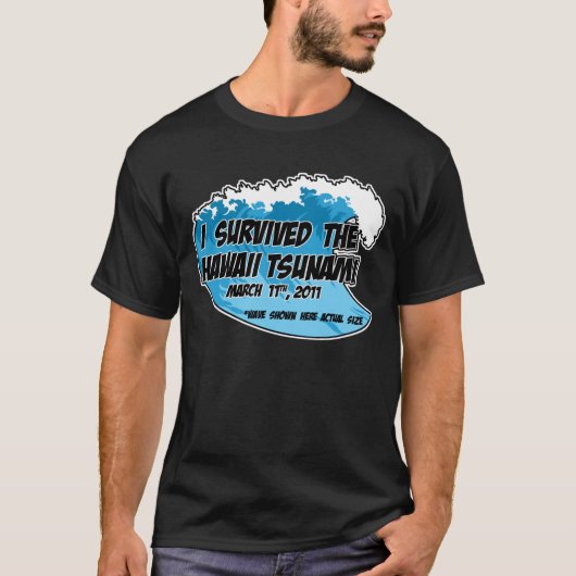 Tsunami Survivor T-shirt (Voorkant)