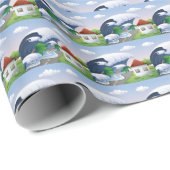 Tsunami Wave Cadeaupapier (Rol Hoek)