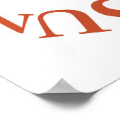 TSUNAMIS IS GEBEURD! POSTER (Hoek)