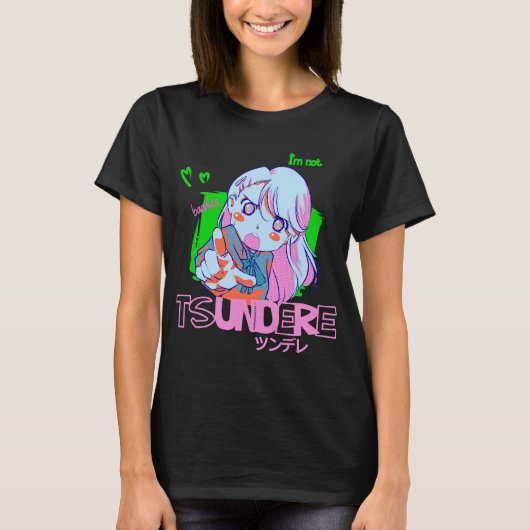 Tsundere T-shirt (Voorkant)