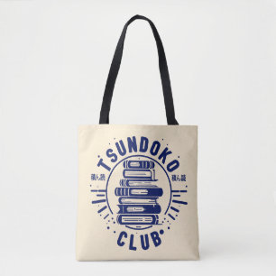 Tsundoku Club Boekliefhebbers Bibliophile Booktok Tote Bag
