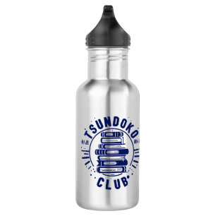 Tsundoku Club Boekliefhebbers Bibliophile Booktok Waterfles