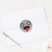 Tsung-Jo Clupkitz Face Ronde Sticker (Envelop)