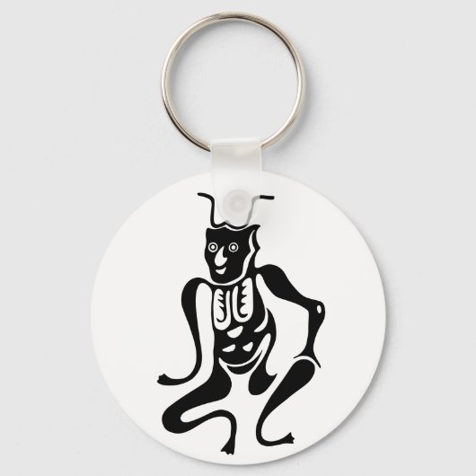 Tsuno-daishi Beschermingssymbool-01 Sleutelhanger (Voorkant)
