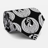 Tsuru Crane stropdas (Opgerold)