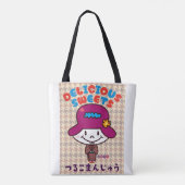 Tsuruko Manju Tote Bag (Achterkant)