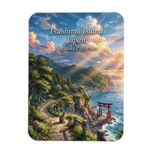 Tsushima-eiland Japan Magneet