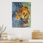 Tsuyako Tiger Poster (Keuken)