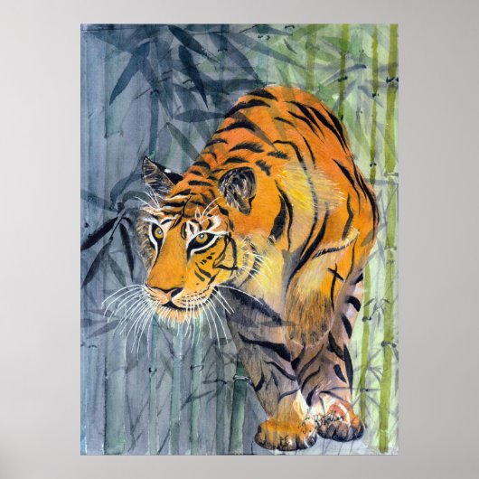 Tsuyako Tiger Poster (Voorkant)