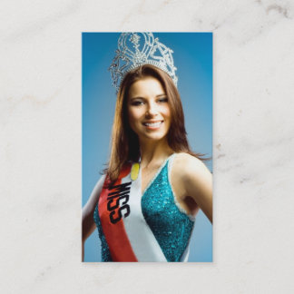 TT-Beauty Pageant Card Visitekaartje