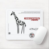 TT betekenissen - GIRAFFE Muismat (Met muis)