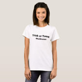 TT Dames Crew T-Shirt, Wit T-shirt (Voorkant volledig)