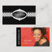 TT-Diamond Bliss EnblemPhoto Card Visitekaartje (Voorkant / Achterkant)