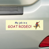 TT- Geitenrodeo-sticker Bumpersticker (Op auto)