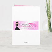 TT-in het om het te winnen Blonde | Kaart Congratz (Achterkant)