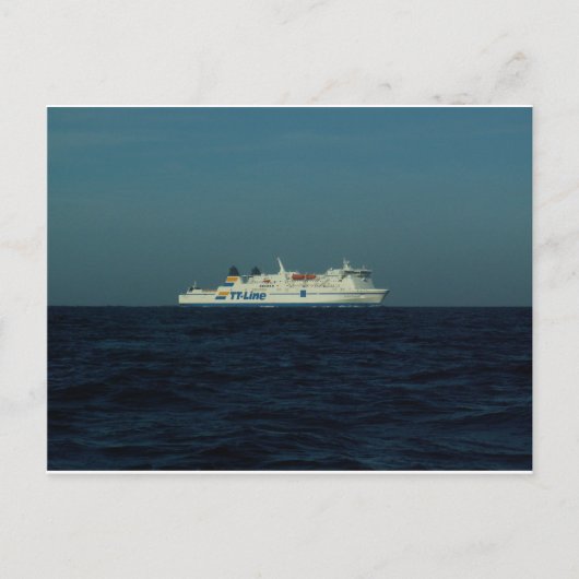 TT Line Ferry Briefkaart (Voorkant)