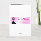 TT-misser van de Schoonheid de Donkerbruine | Kaart (Achterkant)