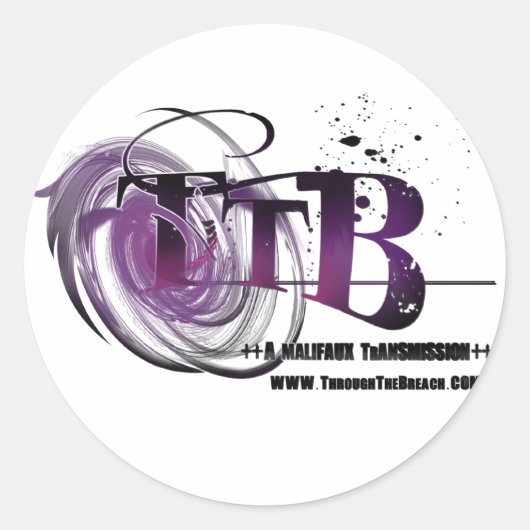 TTB Ronde sticker (Voorkant)
