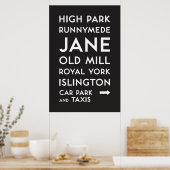 TTC - Bloor-Danforth High Park Poster (Keuken)