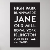 TTC - Bloor-Danforth High Park Poster (Voorkant)