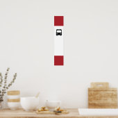 TTC Bus Stop Poster (Keuken)