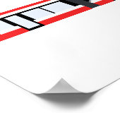 TTC New Streetcar Poster (treft IKEA RIBBA lijst) (Hoek)