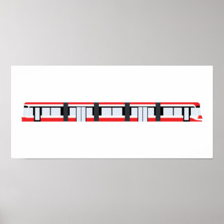 TTC New Streetcar Poster (treft IKEA RIBBA lijst)