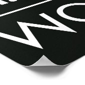 TTC-ondergrondse bestemming Sign v1 Poster (Hoek)