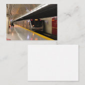 TTC Toronto Subway Lawrence Station Note Card Notitiekaartje (Voorkant / Achterkant)