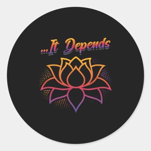 Tted Plant Christmas Tree Lights Gardening Gardene Ronde Sticker (Voorkant)