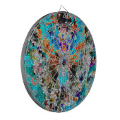 TTEQOTGCubismINV SGDRKDP BLUE Dartbord (Voorkant Links)