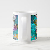 TTEQOTGCubismINV SGDRKDP BLUE Grote Koffiekop (Achterkant)