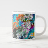 TTEQOTGCubismINV SGDRKDP BLUE Grote Koffiekop (Rechts)