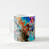 TTEQOTGCubismINV SGDRKDP BLUE Koffiemok (Voorkant links)