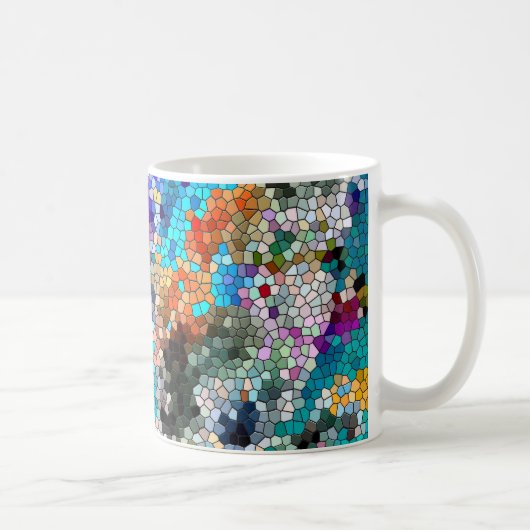 TTEQOTGCubismINV SGDRKDP BLUE Koffiemok (Rechts)