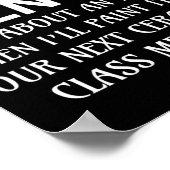 Ttery Ceramics Artist Tter Clay Funny Humor C  Poster (Hoek)