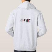 TTexture stijl kleren kopen Hoodie (Achterkant)