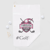 TTGOG Golf Towel Golfhanddoek (Insitu)