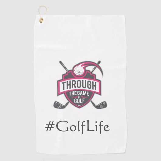TTGOG Golf Towel Golfhanddoek (Voorkant)