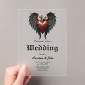 TThe pulsating heart of mechanics, Acryl Uitnodigingen (Insitu (Draagbaar))