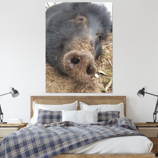 T'tig Canvas Afdruk (Insitu (Slaapkamer))