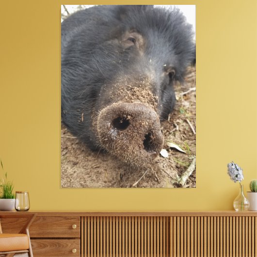 T'tig Canvas Afdruk (Insitu (Woonkamer))