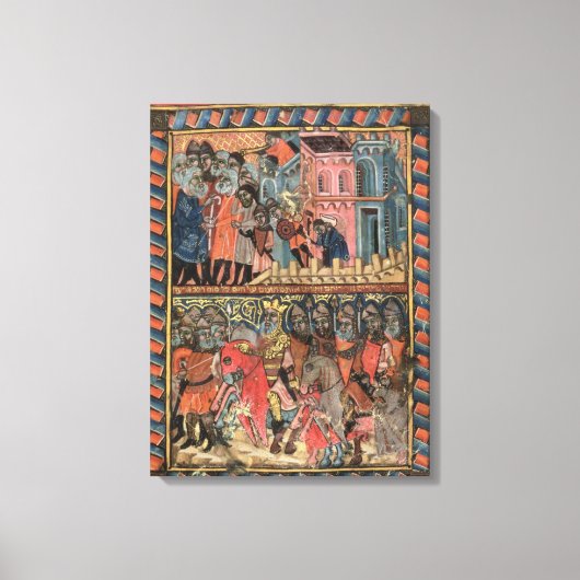 TtoB De Israëlieten uit Egypte Canvas Afdruk (Voorkant)