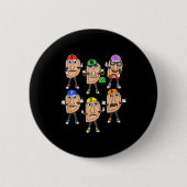 Ttsburgh Erogies Funny Meme  Ronde Button 5,7 Cm (Voorkant)